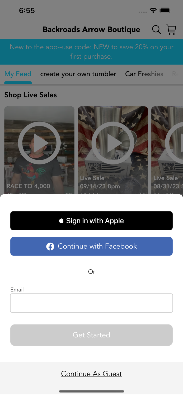 Backroads Arrow Boutique