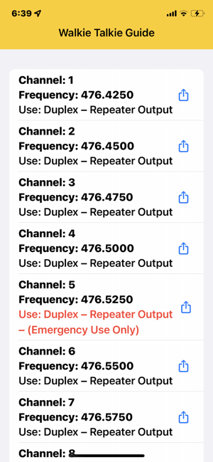 ‎UHF Channel Guide Screenshot