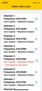 UHF Channel Guide screenshot #2 for iPhone