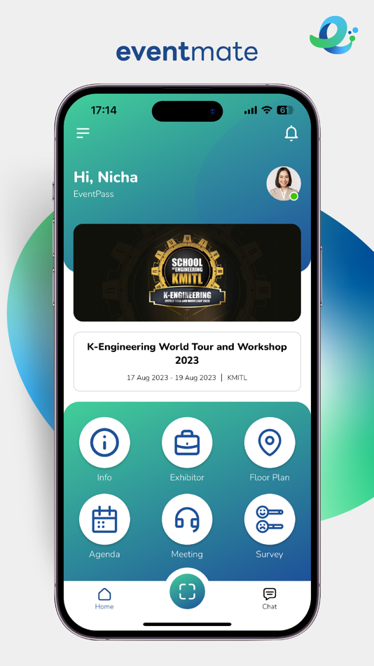 #1. EventMate - Event connectivity (iOS) 由: Eventthai