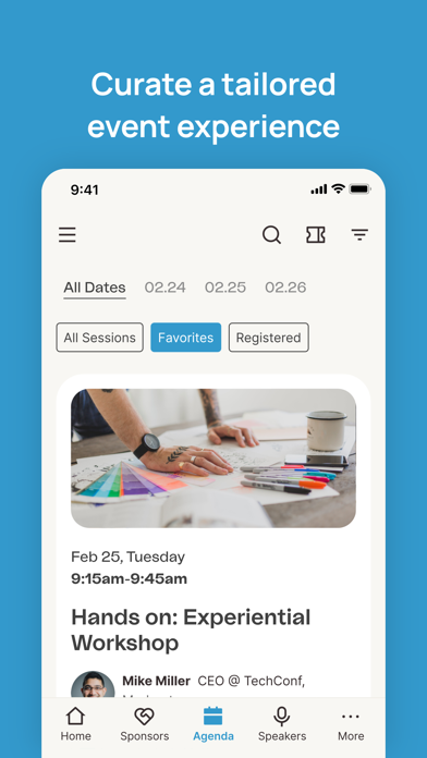 ConnexFM Events Screenshot
