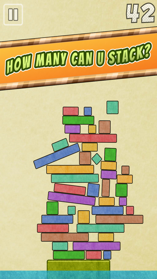 #7. Drop Stack Block Stacking Game (iOS) 来自: App Family AB