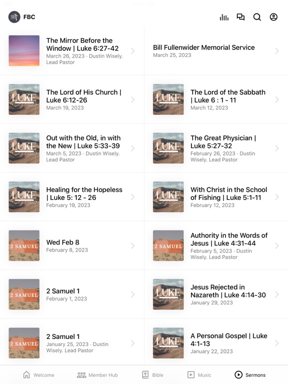 Screenshot #5 pour First Baptist Church Magnolia