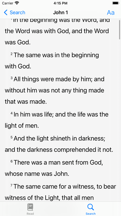 Word (KJV) iPhone screenshot 4 - Reference app