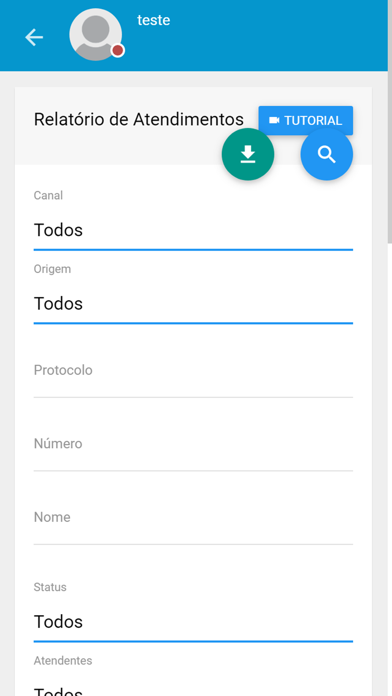 SisMultiAtendimento Screenshot