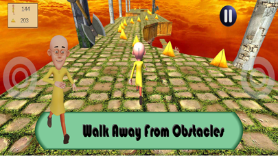 Motu Patlu Sky Run Dancer Game Screenshot