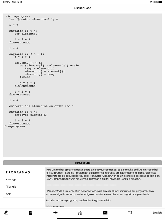Screenshot #6 pour iPseudoCode