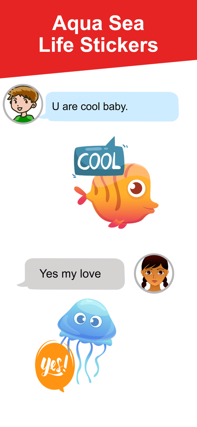 Aqua Sea Life EMojis
