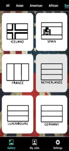 Flag Coloring Puzzle screenshot #4 for iPhone