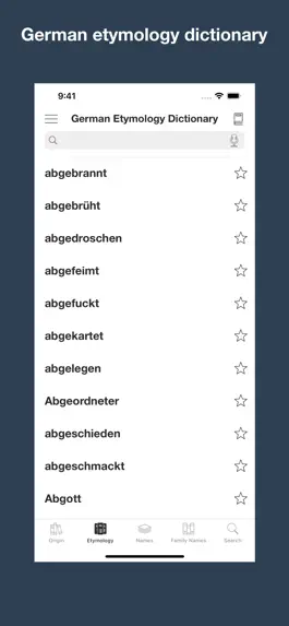 Game screenshot German Word and Name Origins hack