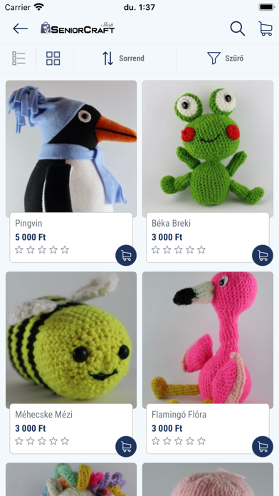 SeniorCraftShop Screenshot