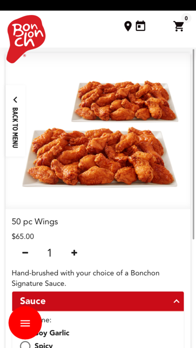 Bonchon Chicken USA Screenshot