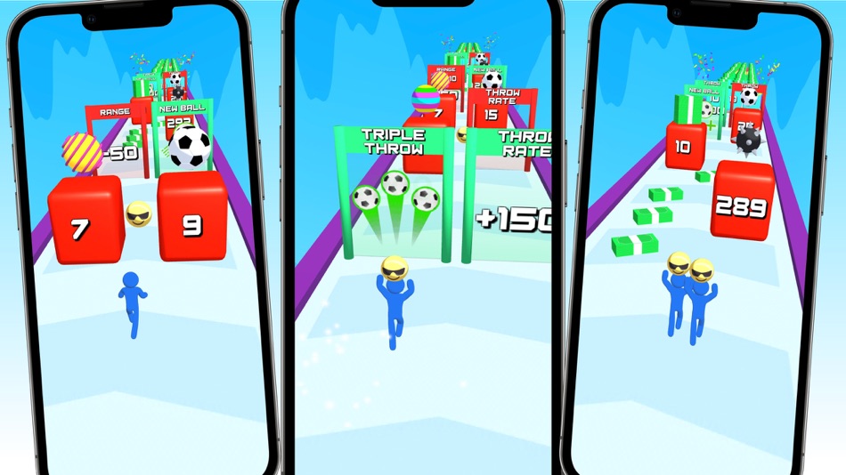#2. Ball Toss Race (iOS) 由: APP CENTRAL LTD