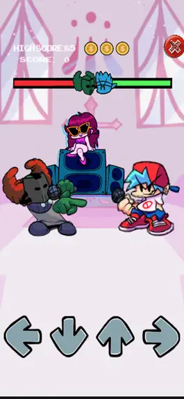 Game screenshot Friday's night music Battle hack