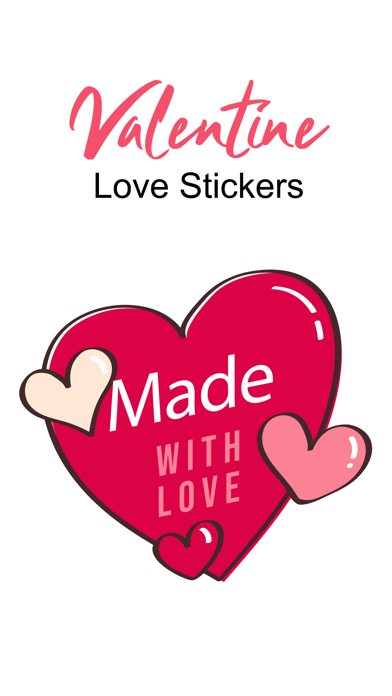 Screenshot #1 pour Happy Valentine's Stickers!