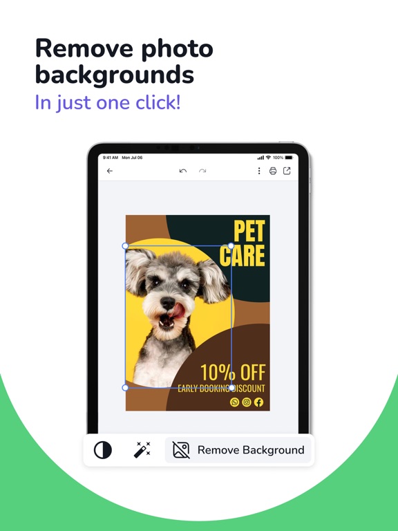 CV & Resume Creator iPad screenshot 6 - Graphics & Design app