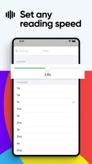 voice aloud reader iphone screenshot 3