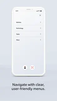 toyota engage app iphone screenshot 3