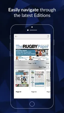 Game screenshot The Rugby Paper apk