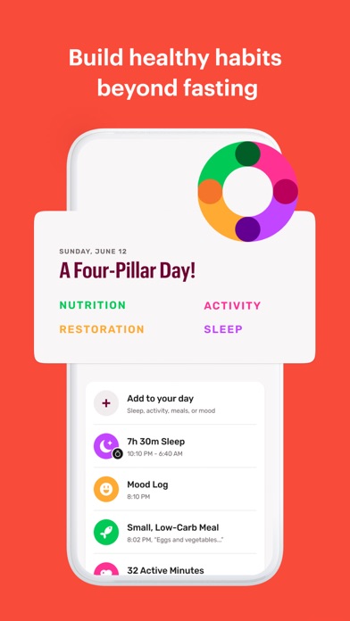 Zero: Fasting & Health Tracker Screenshot