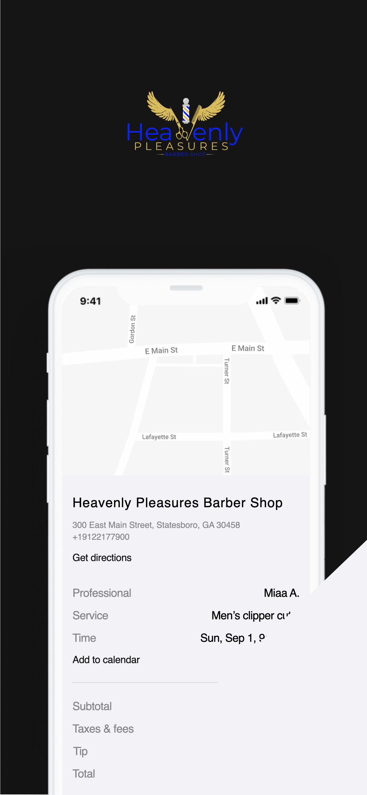 Heavenly Pleasures Barber Shop