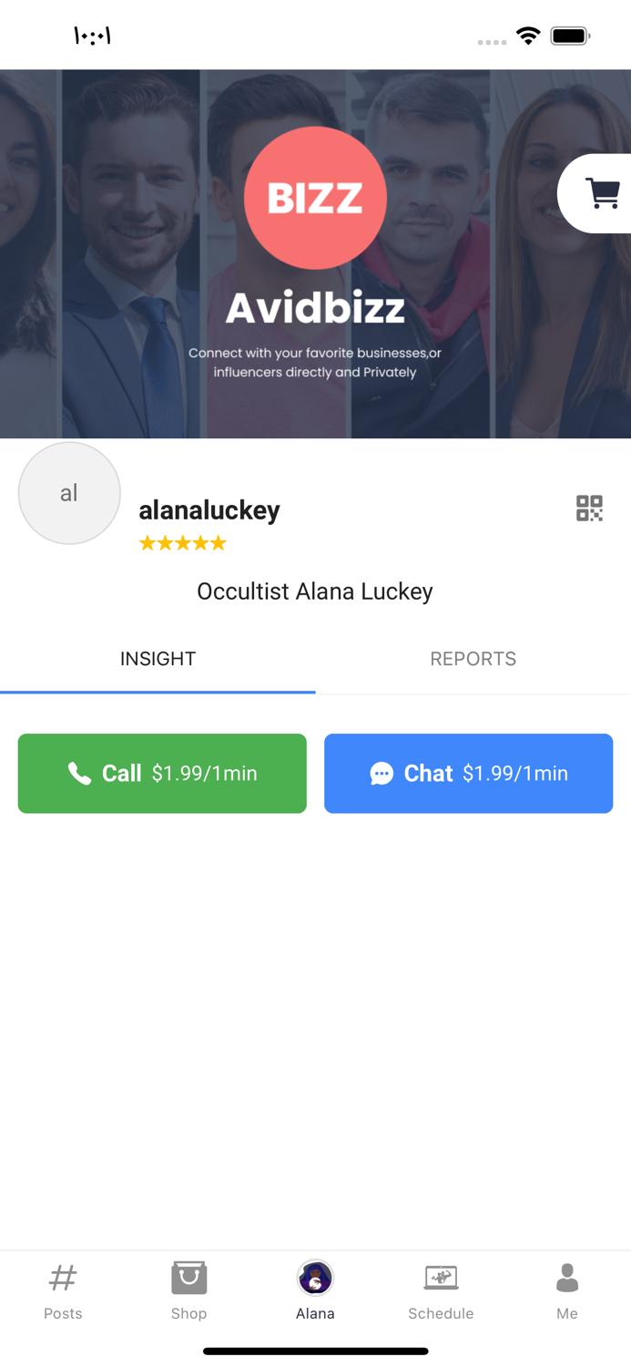 Spiritualist Alana Luckey