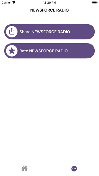 NewsForce Radio Screenshot