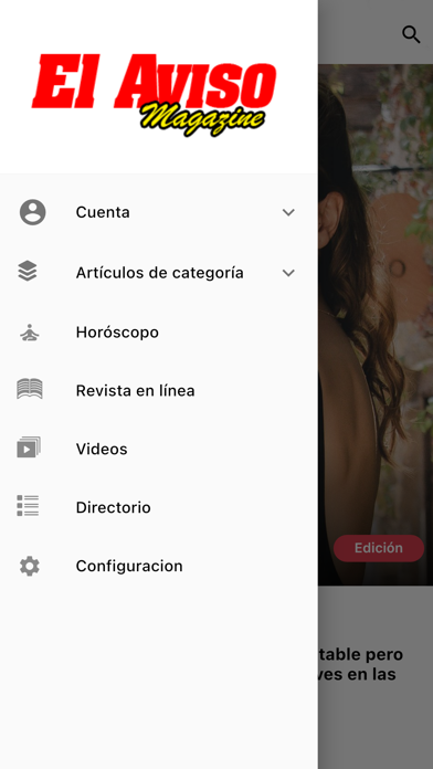 El Aviso Magazine App Screenshot