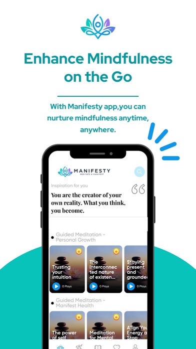 Manifesty - Guided Meditation Screenshot