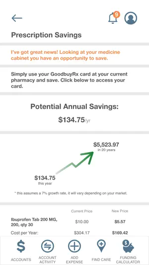 My Benefits Accounts screenshot 2