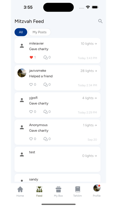 Mitzvah for Israel Screenshot