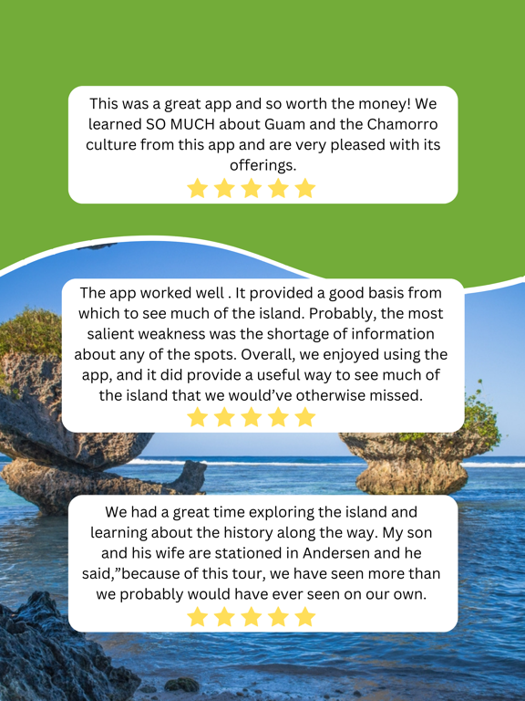 Guam Self-Guided Driving Tour iPad screenshot 8 - Travel app