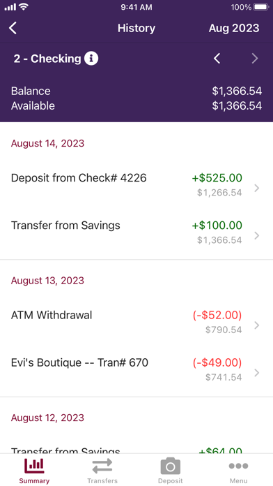 ACFCU Mobile Screenshot