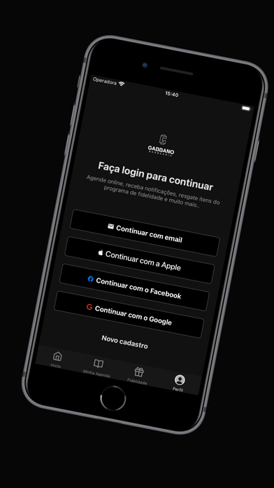 Gabbano Barbearia Screenshot