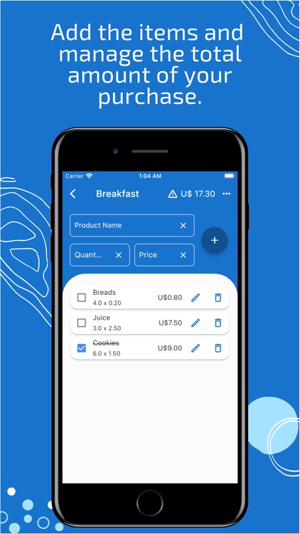 My Easy Grocery Shopping List