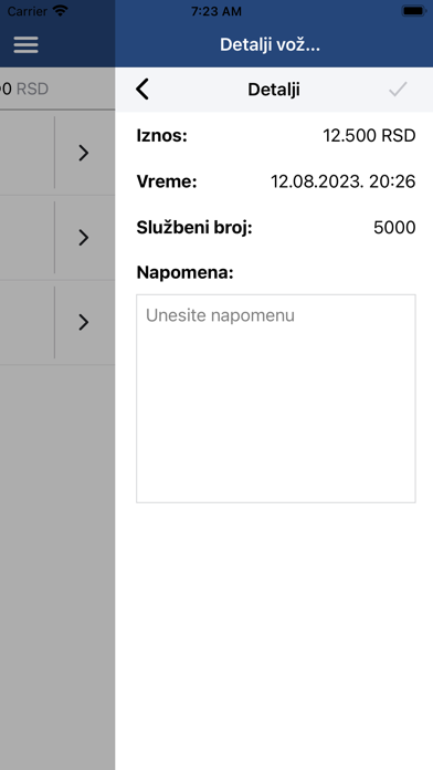 Lux Taxi - Vaučeri Screenshot