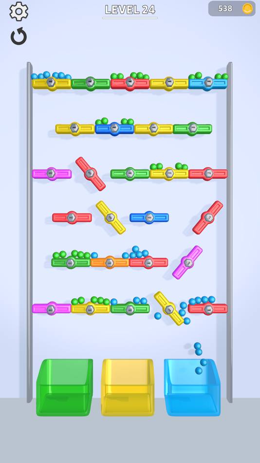 #4. Falling Balls Puzzle (iOS) 由: Babil Studios