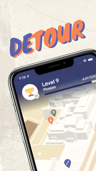 Screenshot 1 of DETOUR Street Art App