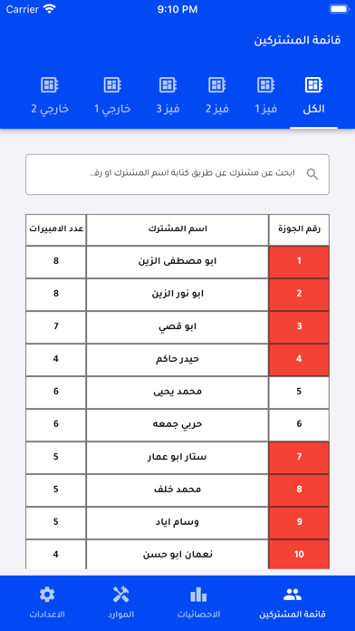 نظام مولدتي Screenshot
