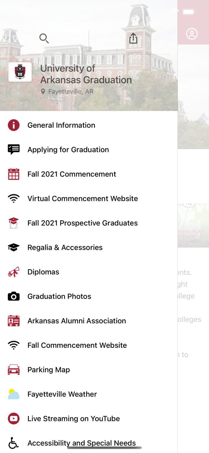 Univ of Arkansas Graduation