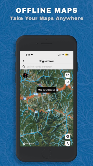 onWater: GPS Fishing Maps Screenshot