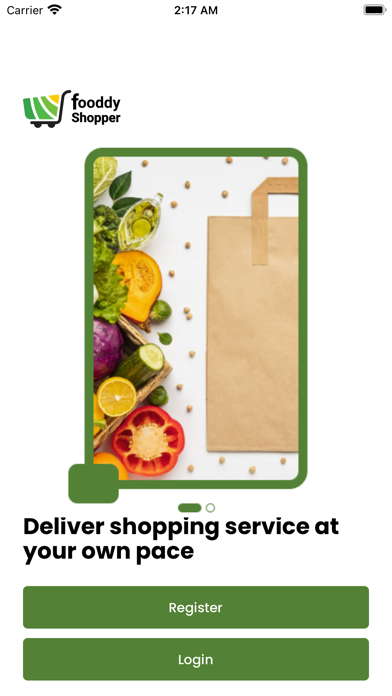 Fooddy Shopper Screenshot