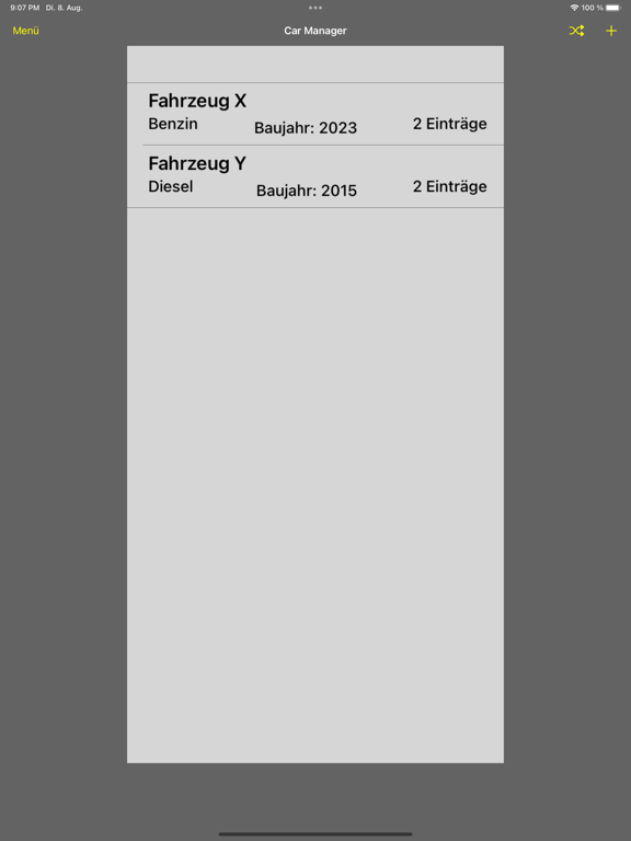 Screenshot #6 pour Fahrzeug Manager
