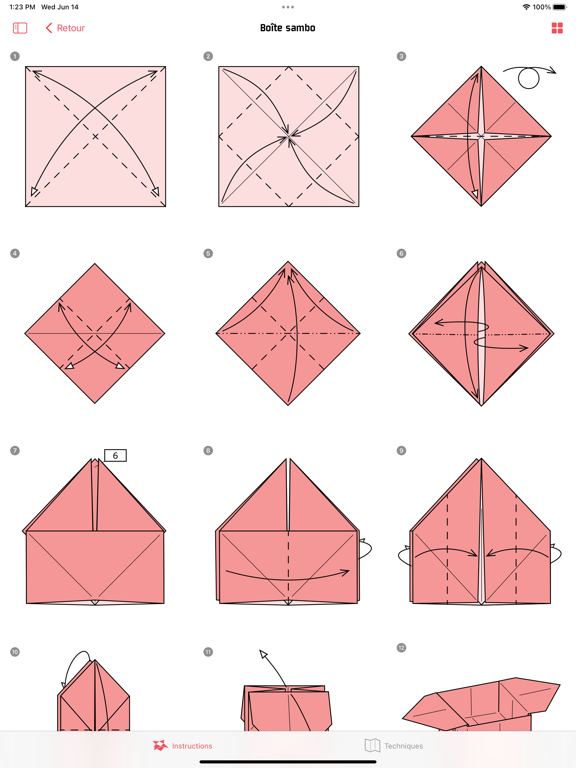 Screenshot #6 pour Origami - Plier et apprendre