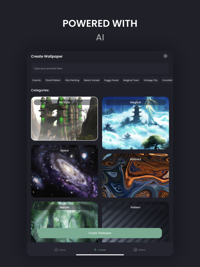 WallGenAI Create AI Wallpaper