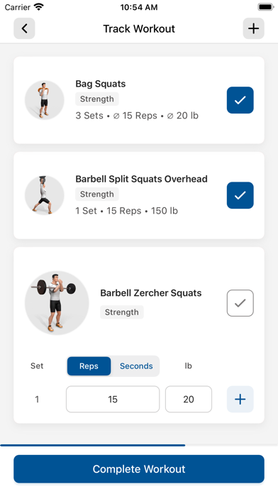 Three Rivers Fitness Screenshot