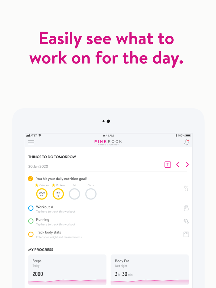 PinkRock Fitness and Nutrition