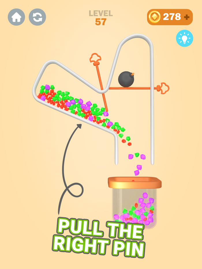 Pull the Pin Puzzle Games