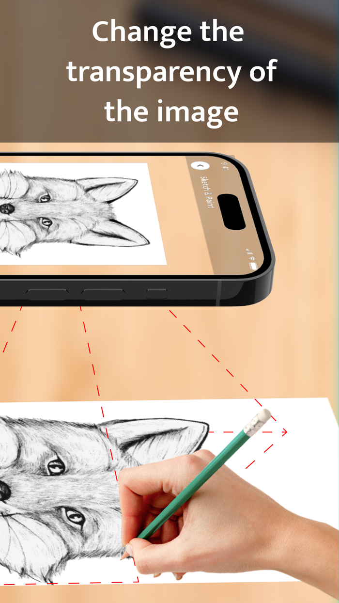 Draw AR  Trace to Sketch