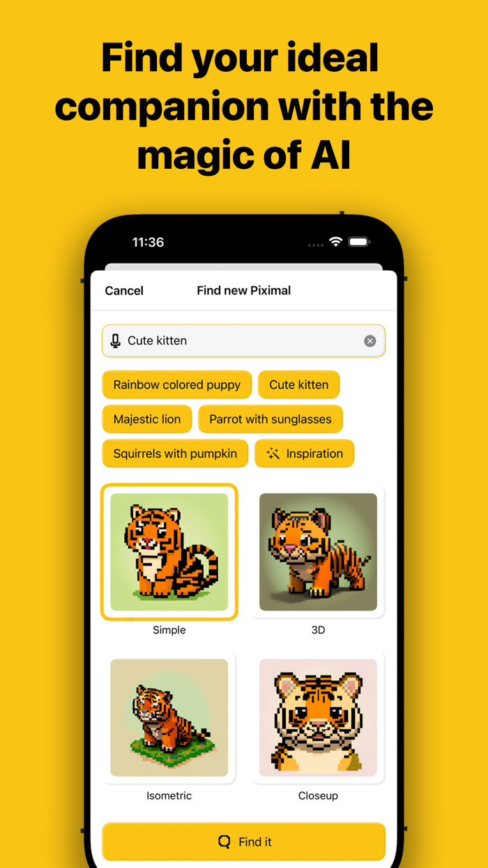 Piximals - AI pixel animals